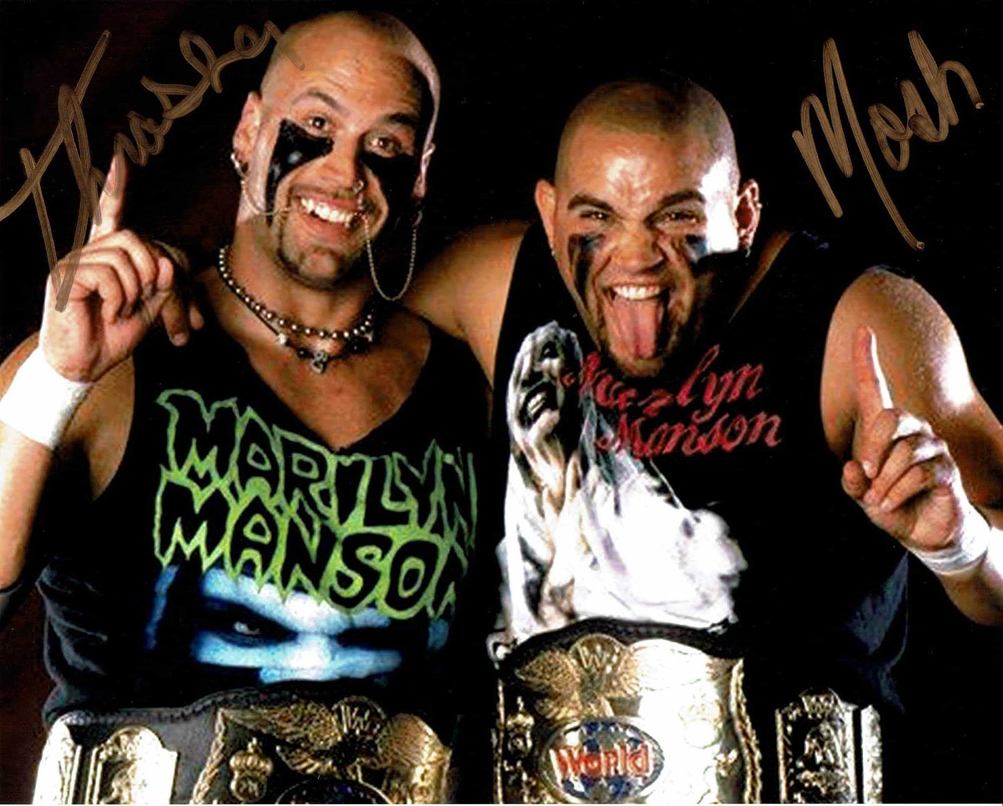 The Headbangers Pose 1 Signed Photo COA
