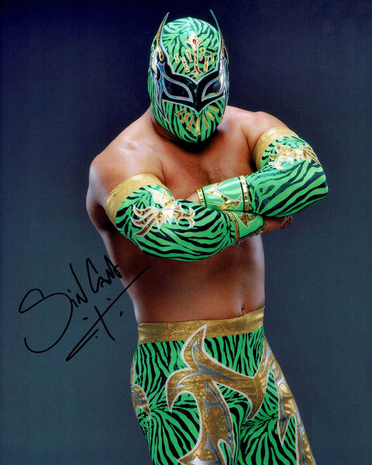Sin Cara Pose 4 Signed Photo COA