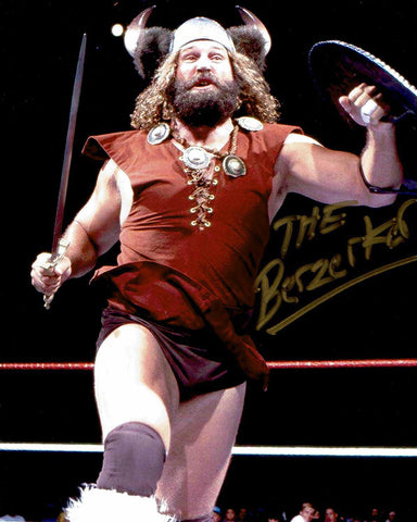 The Berzerker Pose 3 (Gold or Silver Ink) Signed Photo COA