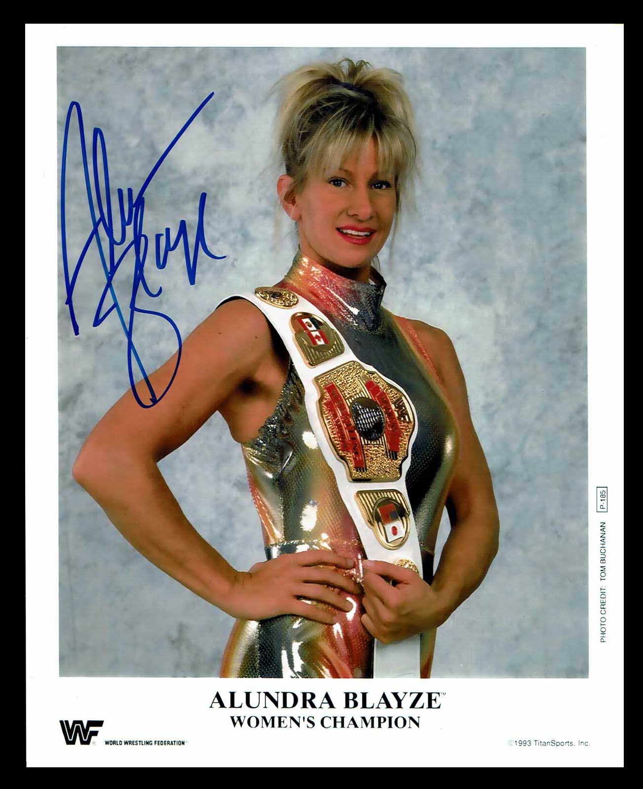Alundra Blayze (Madusa) Signed Photo COA