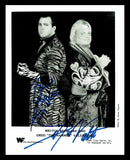 Greg Valentine & Brutus Beefcake Pose 1 Dual Signed Photo COA