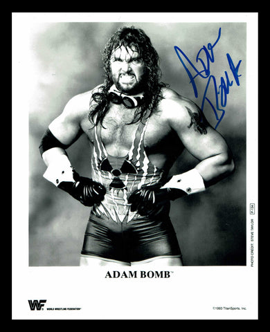 Adam Bomb Pose 3 Signed Photo COA