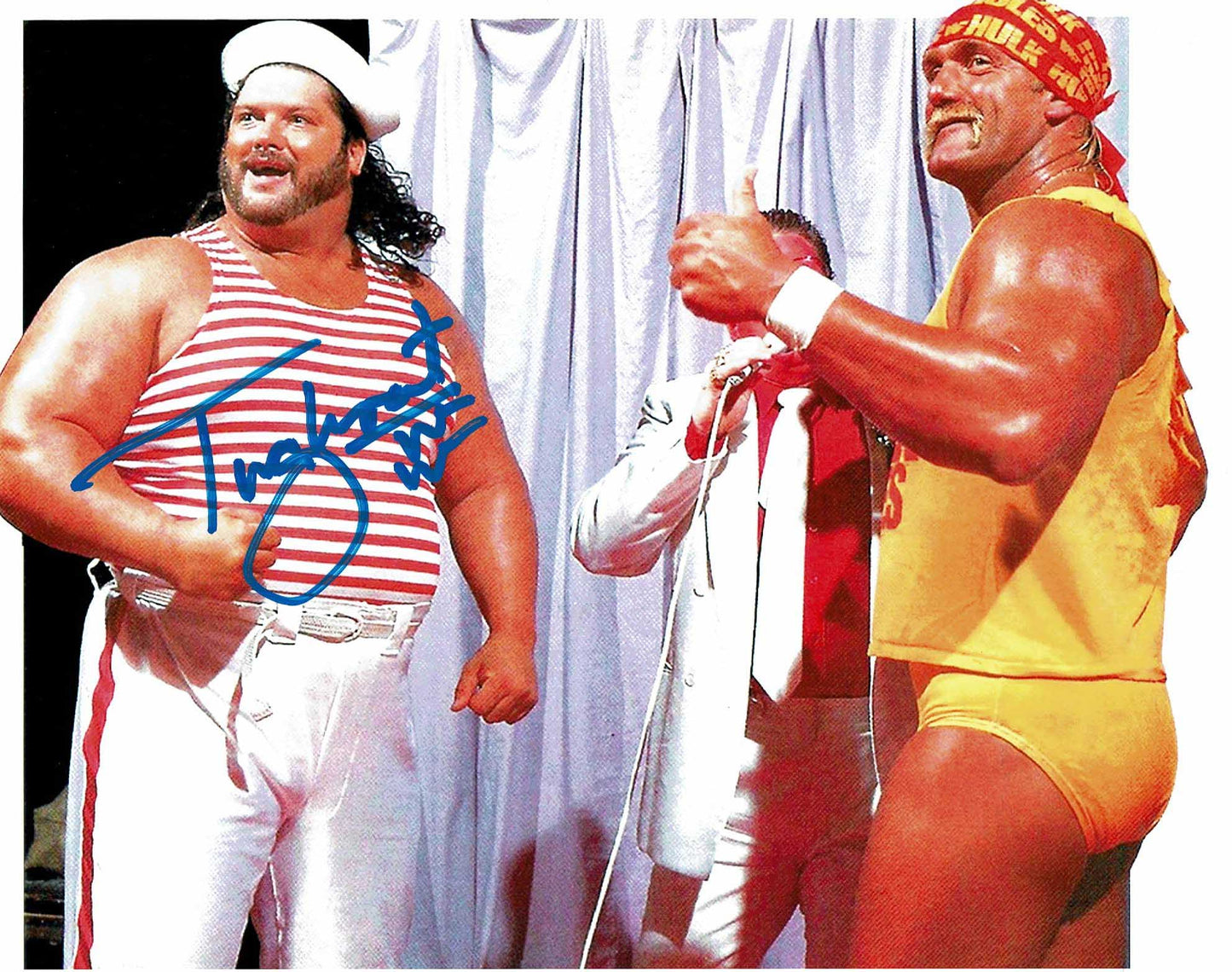 Tugboat Pose 1 Signed Photo COA