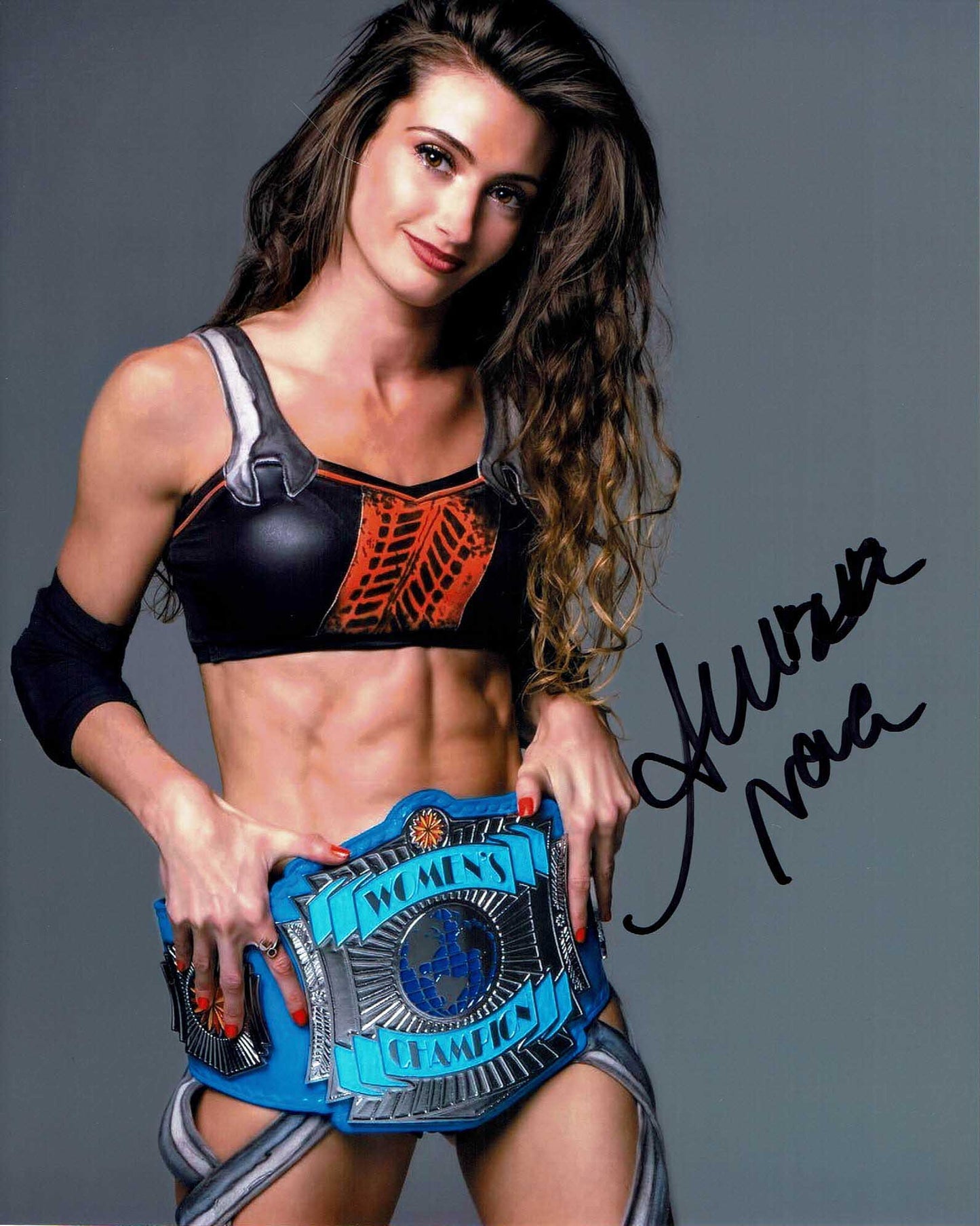 Amber Nova Pose 1 Signed Photo
