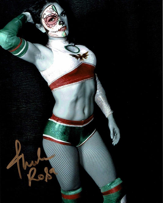 Thunder Rosa Pose 1 Signed Photo COA