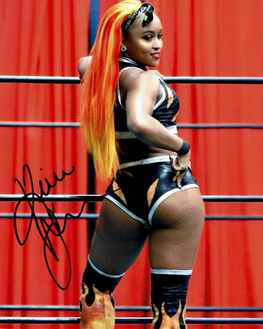 Kiera Hogan Pose 4 Signed Photo COA