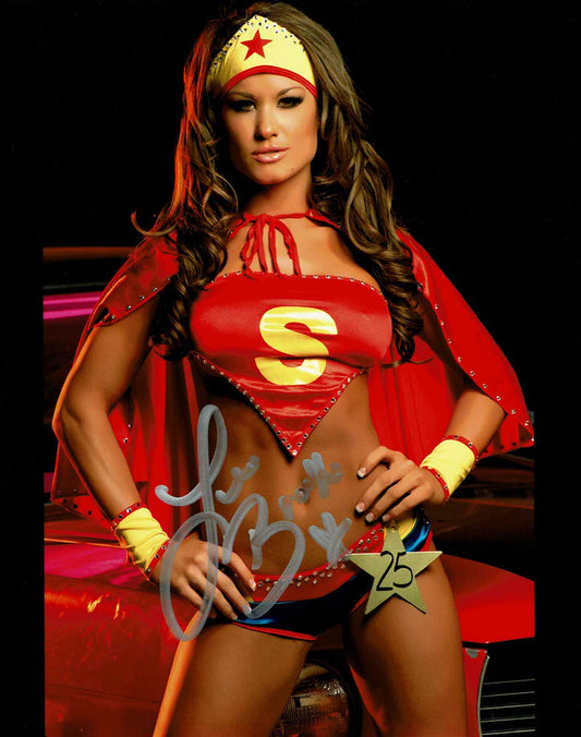 Miss Tessmacher Brooke Adams Pose 3 Signed Photo COA