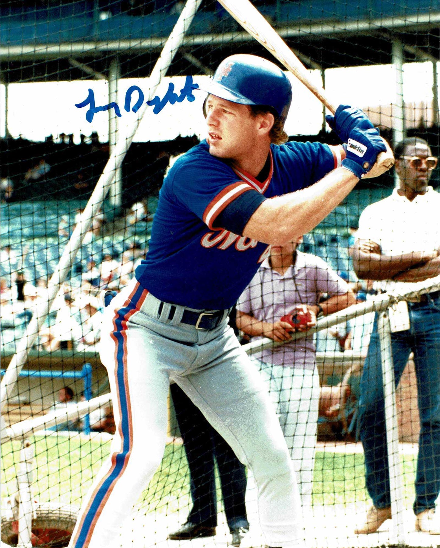Lenny Dykstra Pose 3 Signed Photo COA