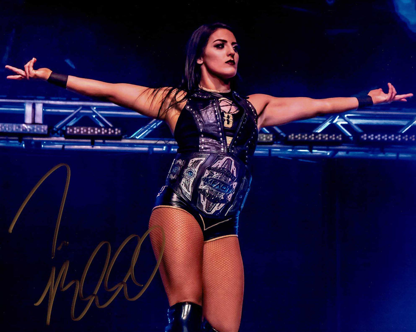 Tessa Blanchard Pose 5 Signed Photo COA