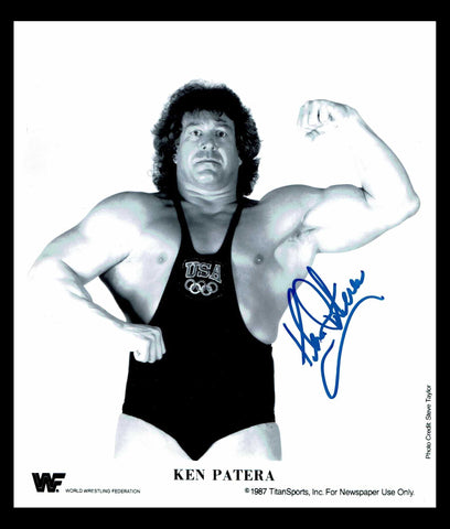 Ken Patera Pose 2 Signed Photo COA