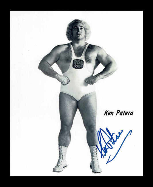 Ken Patera Pose 4 Signed Photo COA