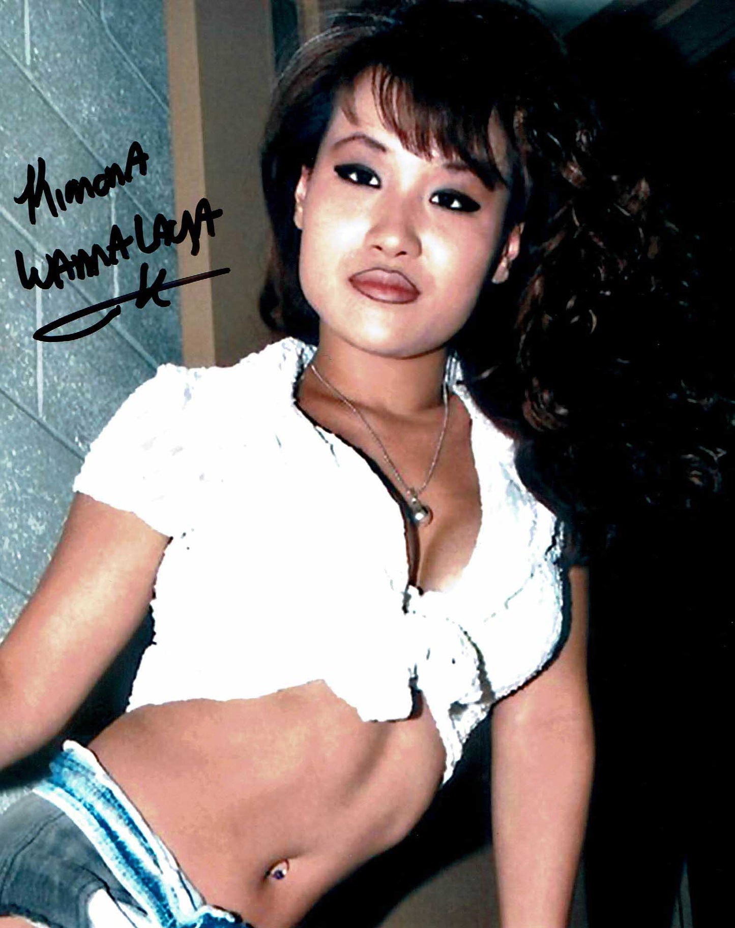 Kimona Wanalaya Pose 5 Signed Photo COA