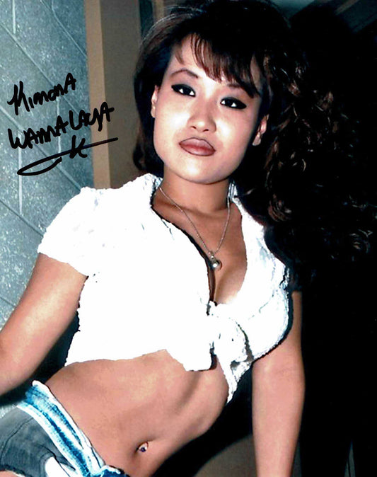 Kimona Wanalaya Pose 5 Signed Photo COA