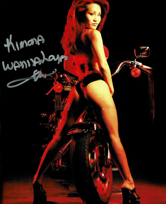 Kimona Wanalaya Pose 6 Signed Photo COA