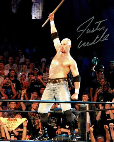 Justin Credible Pose 6 Signed Photo