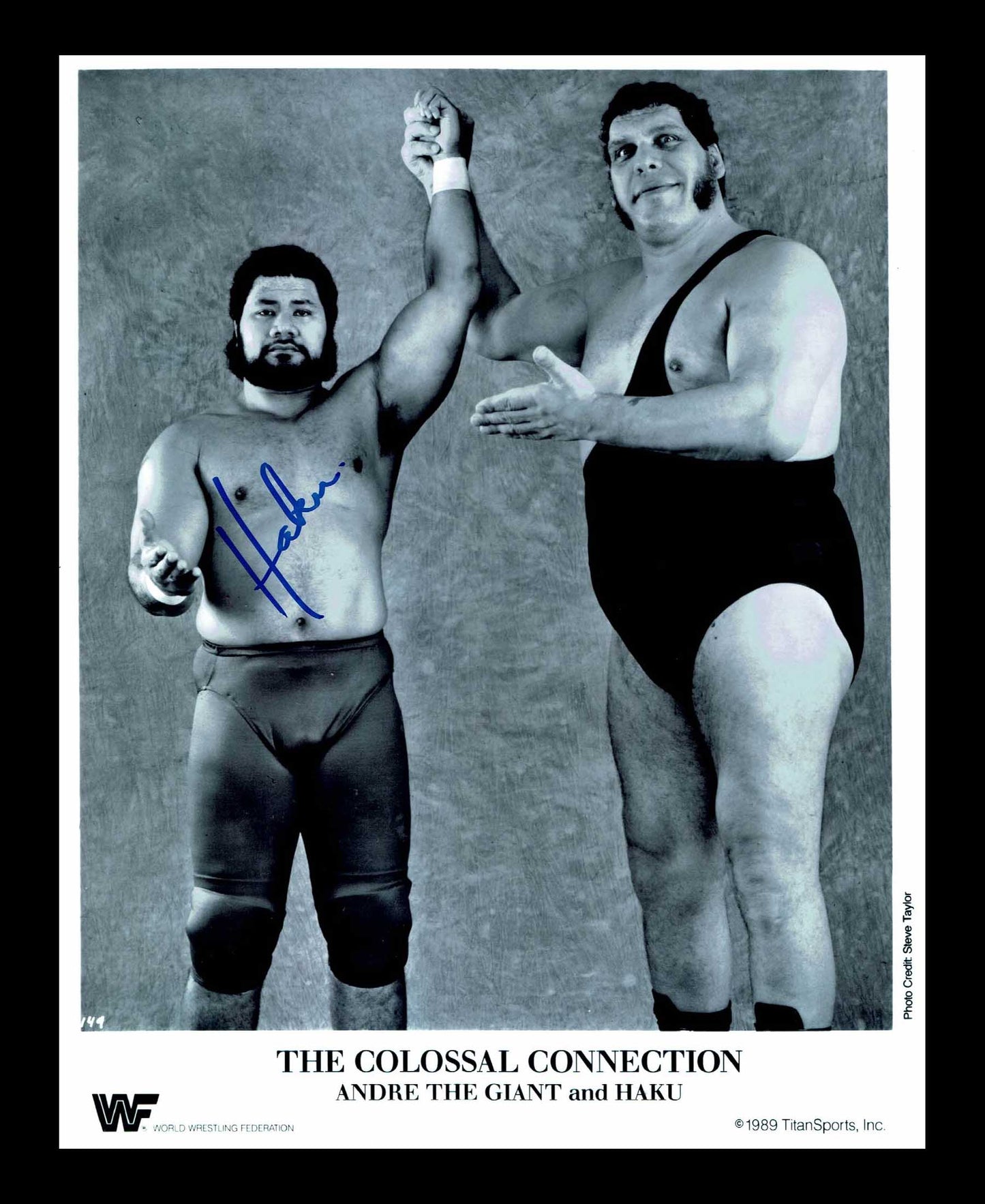 Haku Pose 1 Signed Photo COA