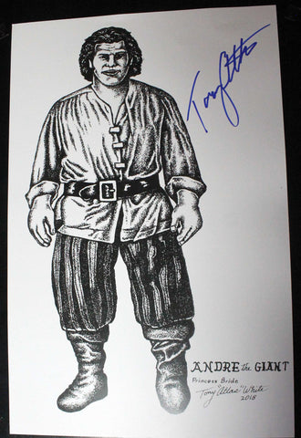 11x17 Copy Original Tony Atlas Art Signed By Atlas (Andre)