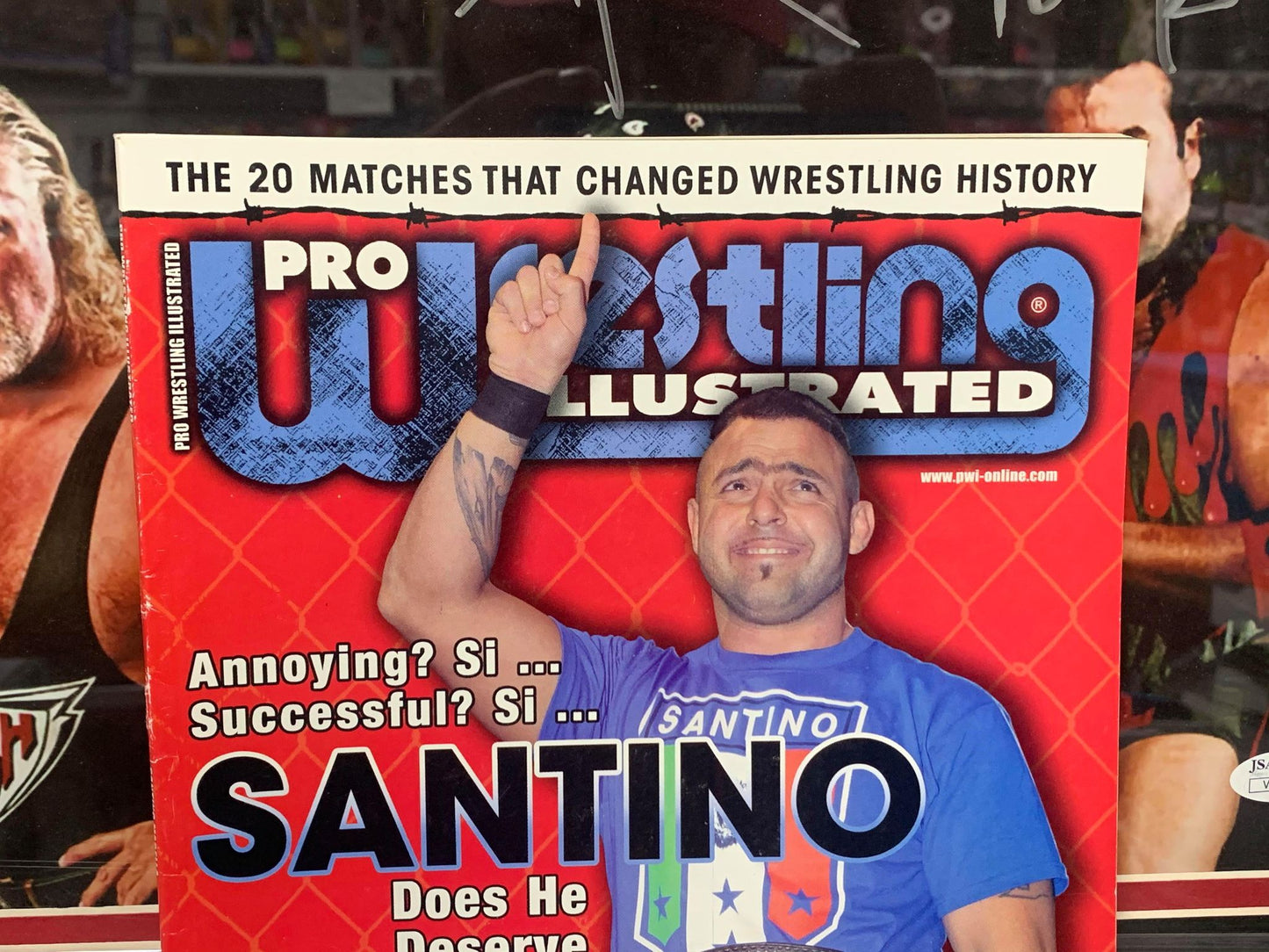 PWI Pro Wrestling Illustrated Magazine February 2009 (Santino)
