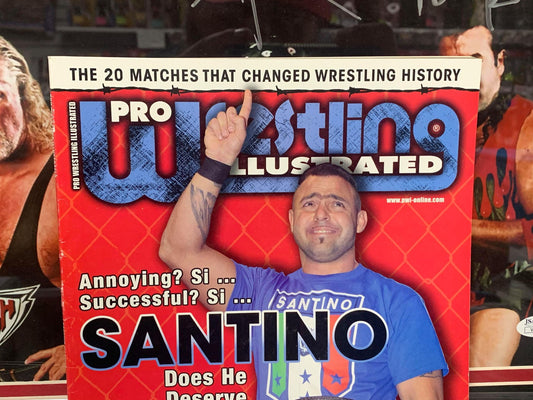 PWI Pro Wrestling Illustrated Magazine February 2009 (Santino)