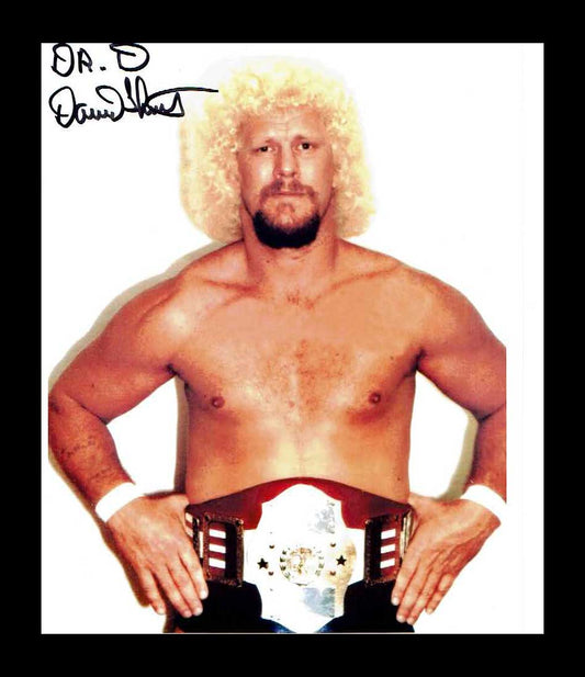 David Schultz Inscribed "Doctor D" Pose 3 Signed Photo COA