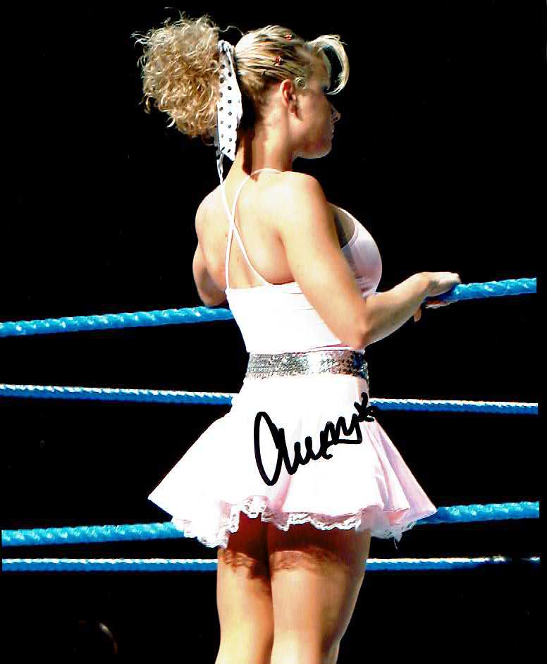 Cherry Pose 3 Signed Photo (Black or Silver Ink) COA