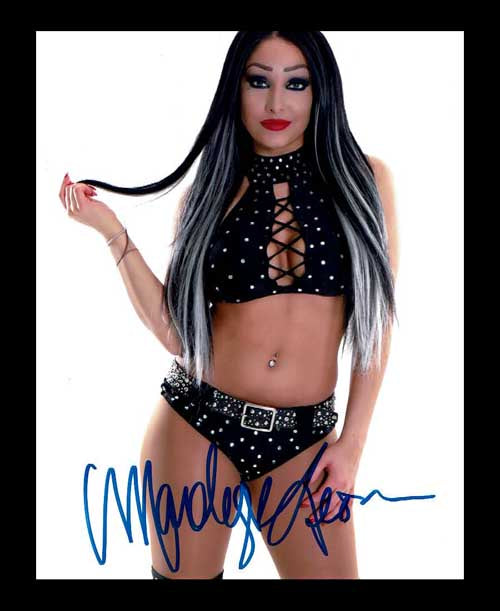 Mandy Leon Pose 3 Signed Photo COA