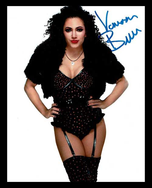 Vanessa Borne Pose 3 Signed Photo COA