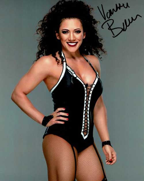 Vanessa Borne Signed 8x10 Color Photo COA