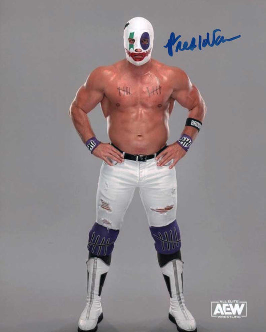 Preston Vance (Pres Ten) Pose 3 Signed Photo