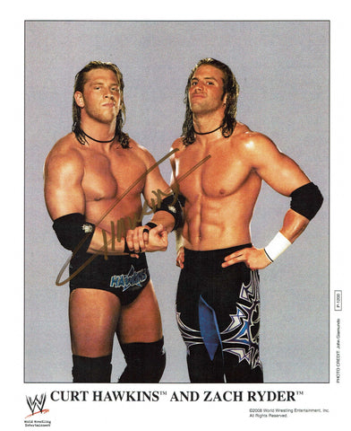 Curt Hawkins Pose 5 Signed Photo COA