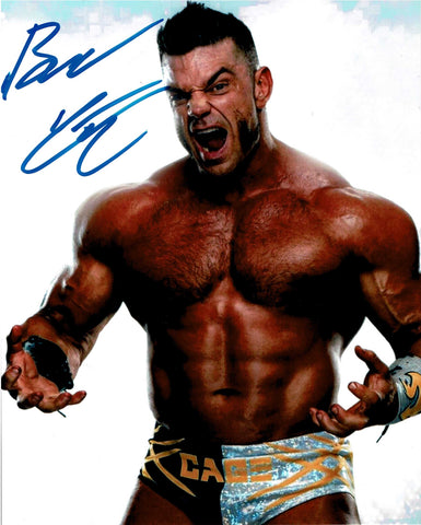 Brian Cage Pose 1 Signed Photo COA