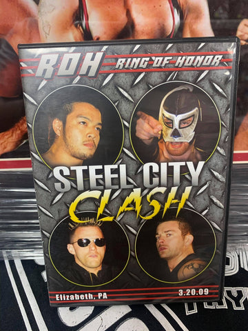 ROH Ring Of Honor Steel City Clash 3/20/09 Elizabeth, PA DVD OOP