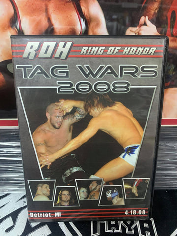ROH Ring Of Honor Tag Wars 2008 4/18/08 Detroit, MI DVD OOP