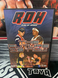 ROH Ring Of Honor The Future Is Now 6/12/05 NY DVD OOP