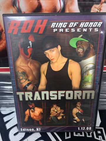 ROH Ring Of Honor Transform 1/12/08 Edison, NJ DVD OOP