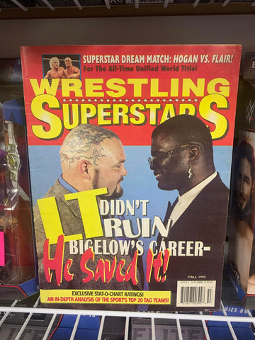 Wrestling Superstars Magazine Fall 1995 Bigelow Lawrence Taylor