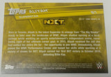 Aliyah WWE Topps NXT Card (Bronze Parallel Version)