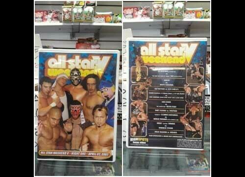 Pro Wrestling Guerrilla PWG DVD All Star Weekend V Night 1 2007 RARE