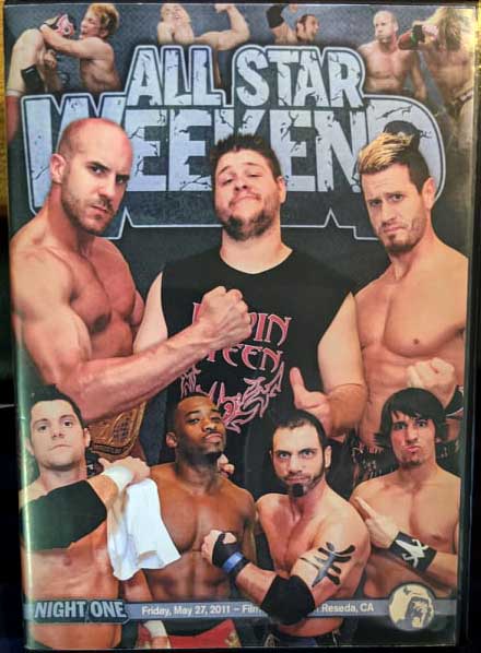 PWG All Star Weekend 8 (Night One) DVD RARE