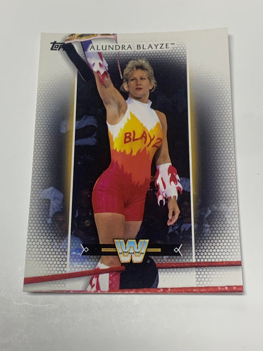 Alundra Blayze 2017 WWE Topps Card #R-37
