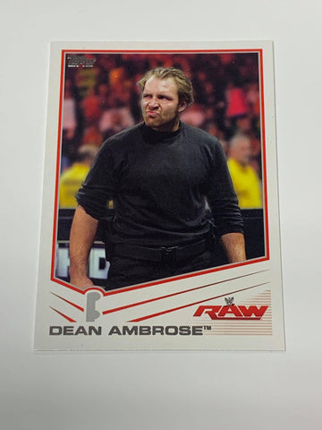 Dean Ambrose WWE 2013 Topps ROOKIE Card #11