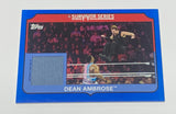 Dean Ambrose 2018 WWE Topps Survivor Series Mat Relic #/50