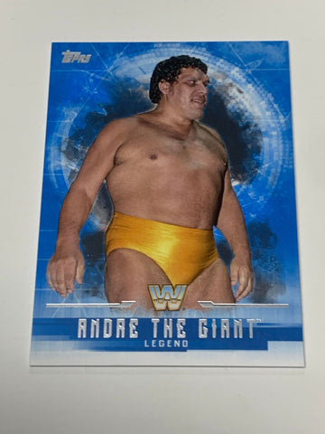 Andre The Giant 2017 WWE Topps Undisputed Legends Card #61