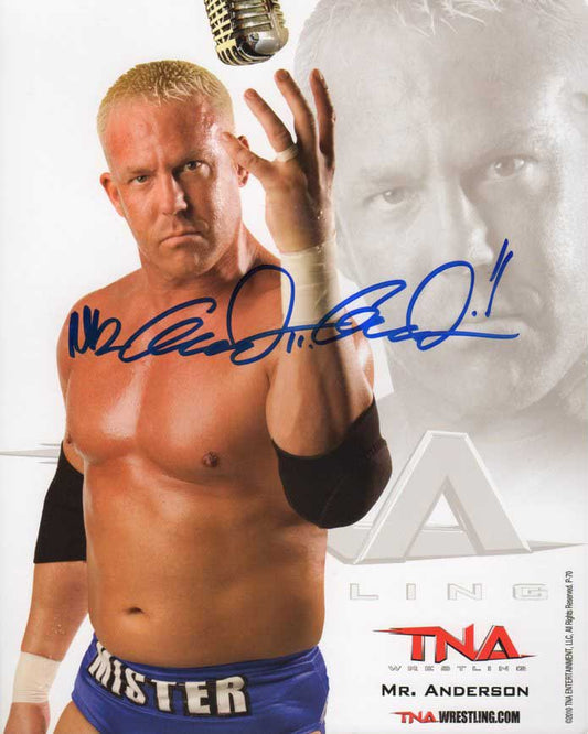Mr. Anderson (Mr Kennedy) Official TNA Promo Signed Photo COA