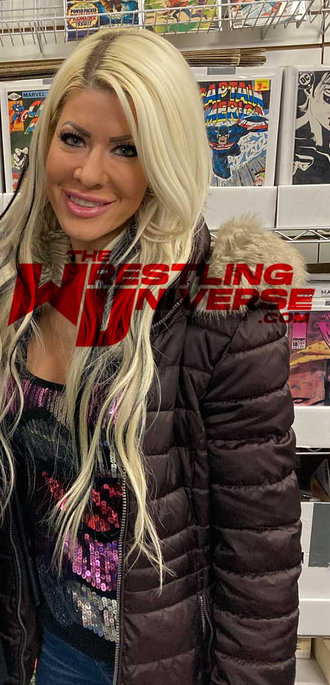 Angelina Love Pose 10 Signed Photo COA