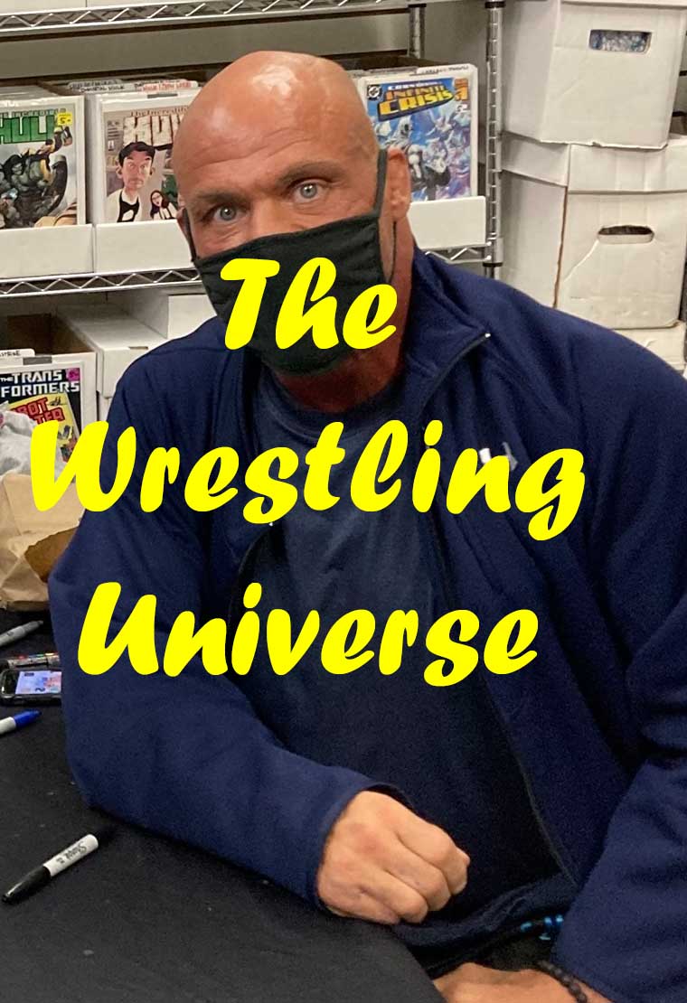 Kurt Angle Pose 7 Signed Photo COA