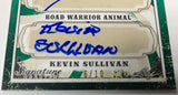 Road Warrior Animal & Kevin Sullivan Signed 2016 Leaf Signature Green Emerald #/10