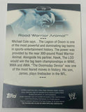 Road Warrior Animal (Hawk) ERROR Card (Hawk is Pictured)