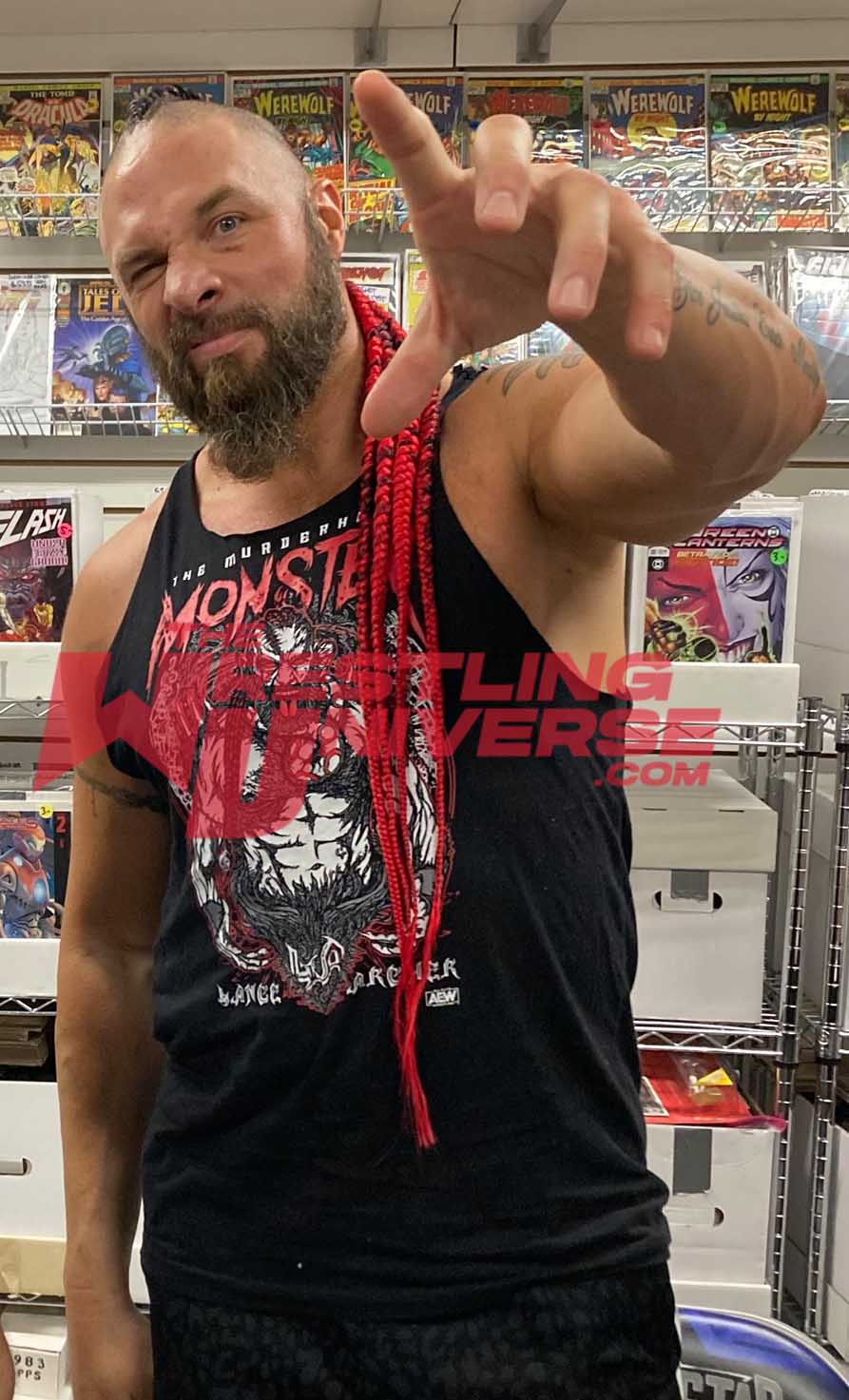 Lance Archer Signed 8x10 Color AEW (Comes w/COA)