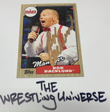 Bob Backlund 2017 WWE Topps Autograph COA